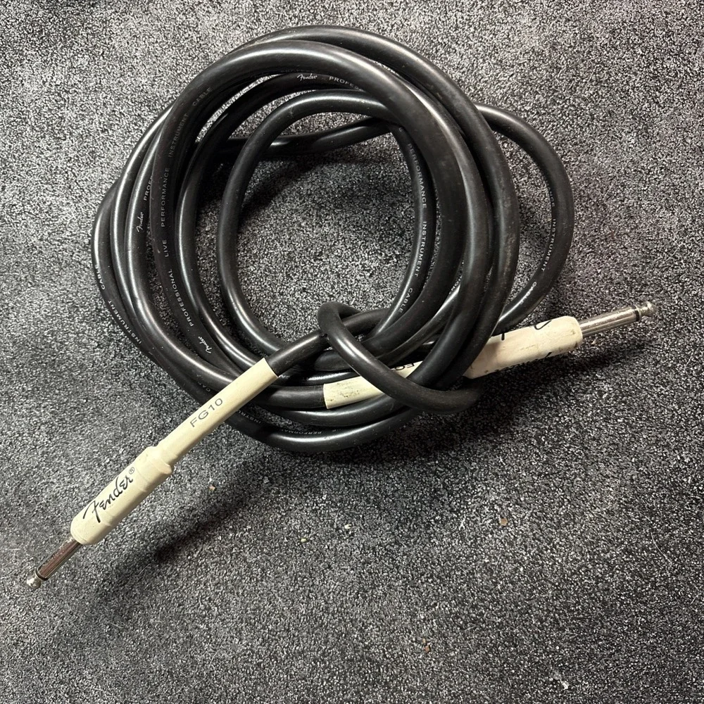 Fender FG10 Guitar Lead Cable Quality Genuine A8